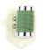 Resistenza Ventola radiatore, per Vauxhall, per Corsa D 2005-2014, per Fiat, per Grande Punto 2005-2010 13256565 Resistenza Motore Ventola Aria condizionata