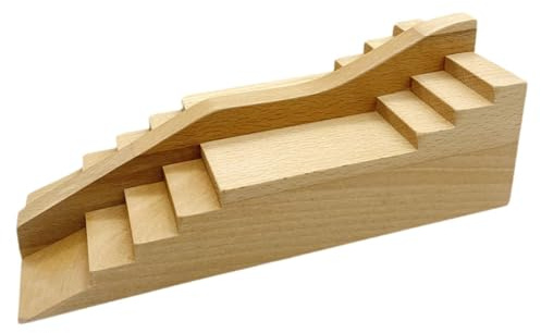 TISHITA Holz Fingerboard Rampe Fingerboard Park Fingerboard Trainingsrampe Fingerboard Hindernisse Aus Robustem Holz für Vielseitige Nutzung für Erwachsene Ju, Style B