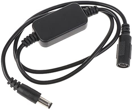 HDOYTXXM 5V 9V 12V 5.5x2.1mm 24Hours Reset Automatic Power Supply Cable for Modem WiFi Bridge Modem Router Power Supply