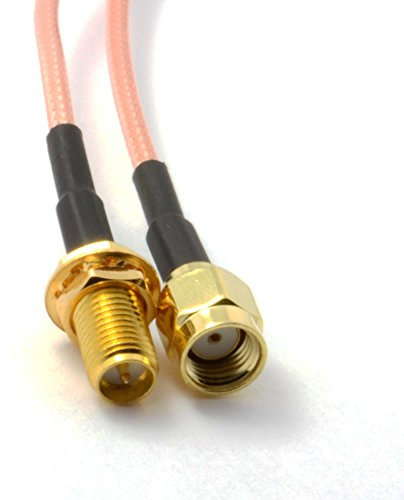 WiFi Antenne d'extension Rallonge Cable/Lead sans Fil RP SMA 2 m [2 mètre/2m]