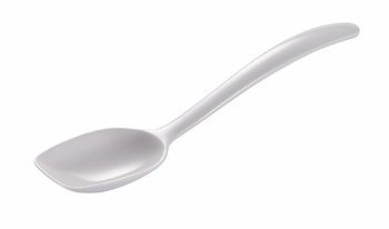 Gourmac Mini-Löffel, Melamin, Weiß, 2 Stück Gourmac
