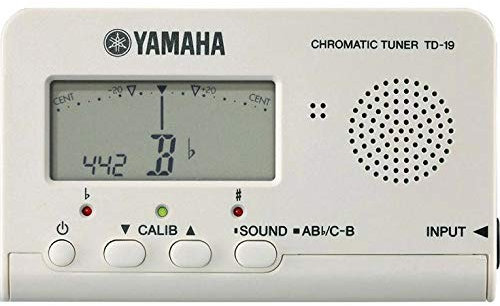 Yamaha TD-19WH Chromatisches Stimmgerät, Weiß