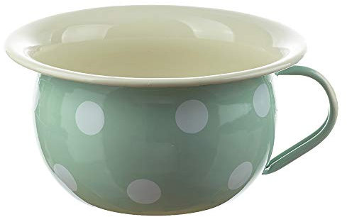 Münder-Email - Windelfrei Töpfchen aus Emaille - 100% plastikfrei Farbe Grün