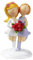 Miss Lovely Décoration de gâteau humoristique MRS & MRS pour femme Décoration de table de mariage