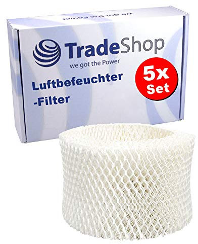 5x Luft-Filter für Philips 2000 Serie HU4102 HU4102/01 HU4801 HU4801/01 HU4802 HU4803 HU4803/01 HU4811 HU4811/10 HU4813 HU4813/10 HU4814 HU4814/10