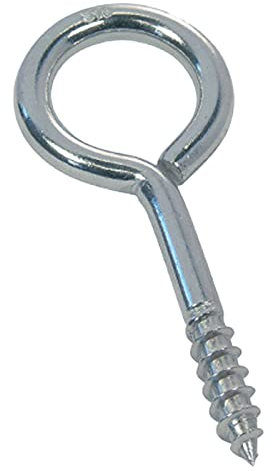 10 Stück Ösenschraube mit Holzgewinde 3,3x20mm