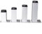 Pieds De Meubles Réglables 10cm 12cm 15cm 20cm 25cm 30cm 40cm,Pieds De Table Métal,Jambes De Remplacement Diy,Noir/Argent,Pieds De Meubles Pour Canapé Bureau Table Basse,4 Pieces,Silver-12cm/4.72in