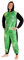 RICK AND MORTY Pigiama Intero Uomo - Caldo Pigiamone in Pile con Cappuccio M-3XL Pigiami Invernali Interi Gadget Regalo (Verde/Nero, L)