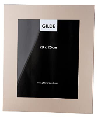 GILDE Fotorahmen Modern Aluminium champagnerfarben 65550