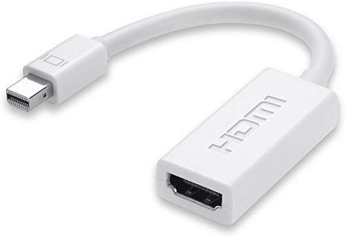 Mr. Gadget's Solutions Adaptador convertidor Mini DisplayPort macho a HDMI hembra