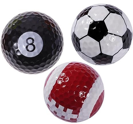 YARNOW Balles pour Piscine 6 Pièces Balles De Pratique Ballon D'entraînement D'entraînement Boule De Cadeau Le Golf Piscine