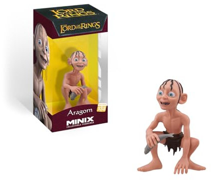 MINIX - Movies #134 - Le Seigneur des Anneaux - Gollum - Figurine à Collectionner 12 cm