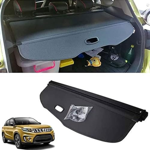 ANYANH Auto Kofferraumabdeckung Ausziehbar Rollo für Suzuki Vitara 2016-2020, Hintere Kofferraum Hutablage, Schattenschutz PrivatsphäRe Vorhang
