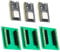 Binghe ESP Kit, ESP Entwicklungsboard mit CP2102 Chip + ESP Breakout Board 2,4 GHz Dual Core WLAN WiFi + Bluetooth 2-in-1 Mikrocontroller für ESP 38 Pins Kompatibel mit Arduino（3 X Satz ESP）