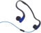 Sjpaa Bone Conduction Headphones, Open-Ear Wired Sports bone conduction earbuds, 3.5mm Connector Sweat Resistant Headphones for Sports Running Driving Cycling Workouts,Blue