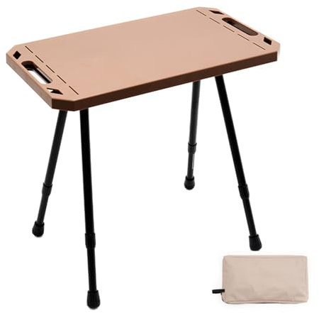 Eladcncmc Petite table de camping portable pliante pour barbecue