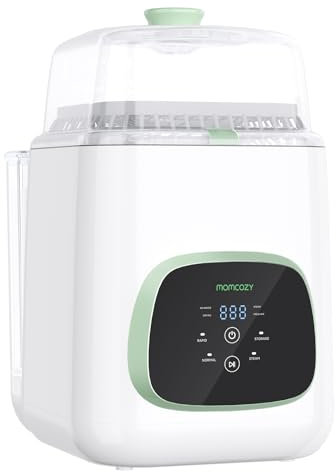 Momcozy KleanPal Pro Baby Bottle Washer Babyflaschenreiniger – Sterilisator- und Trockner-Kombination für einfaches Reinigen – Flaschen-Reinigungsgerät für alle Flaschen