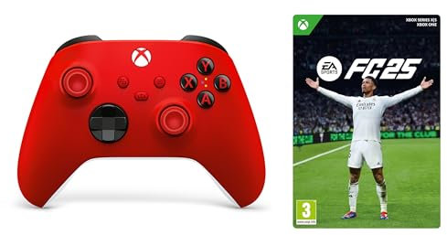 Xbox Controller Wireless Rosso + EA Sports FC™ Standard Digitale