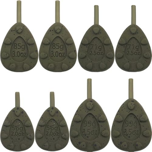 Paradox Fishing Karpfengewichte Inline 8 Stück - je 2X 56g/71g/85g/99g