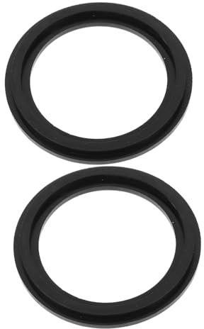 GLEAVI 2 Pièces Joint En Caoutchouc Pour Poteau De Piscine Machine Rouleau De Porte Moustiquaire Remplacement Du Piston De Piscine Rondelle De Robinet Rondelles De Réparation Black