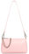 LANCASTER | Suave Even - Sac Trotteur Refente de Cuir de Vachette Lisse Rose fumé