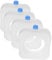 4pcs Reusable Ice Packs for Air Conditioner Fans Ice Boxes for Rapid Cooling for Coolers Freezer Packs and Indoor Comfort Durable and Versatile Design