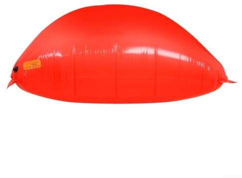 babominimer Pool-Kissen, für oberirdische Pools, kältebeständig, Winter-Schließ-Luftkissen, PVC-Material, Überwinterungsset, Poolausrüstung, Zubehör, rot (200 x 250 x 90 cm)