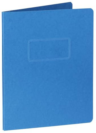 Oxford Pressboard Report Covers w/Scored Side Hinge, Dark Blue, Letter Size, 5 per Pack, (99402EE)
