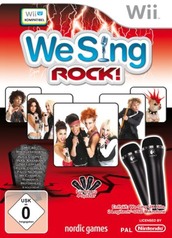 We Sing Rock! (inkl. 2 Mikrofone) - [Nintendo Wii]