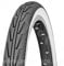 Michelin Diabolo Cubierta Rígida, Rennradreifen City'J, 44-406 (20X1.75), Schwarz/Weiãÿ, FA003466037, Negro, 406-44 (20 X 1.75)