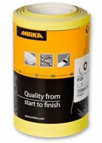 Mirka Yellow Oxide Sanding Paper - 5-Metres (80-Grit - Medium)