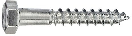 Connex KL3142260 Vis à bois 6 pans galvanisés 1000 g 12 x 260 mm