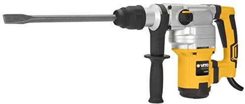 Martello pneumatico SDS-Max Vito 1050 W SDS Plus- Forza di Colpo 9 Joule – 3 funzioni – Valigetta + 7 accessori