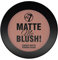 W7 Matte Me Blush - Pigmented Matte Finish Powder Blusher - Long-Lasting Face Makeup (Brown Pink: El Toro)