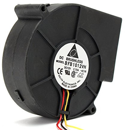 TuToy Dc12V 4500Rpm Kühler Lüfter Bürstenloser Kühl Turbinen Lüfter Für BBQ Grill Kocher