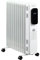 HOMCOM Radiador de Aceite bajo Consumo 2720W Radiador de Aceite Silencioso con 11 Elementos Temperatura Ajustable Protección contra Sobrecalentamiento Temporizador y Ruedas para 12-20 m² Blanco