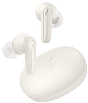 soundcore by Anker Life P2 Mini True-Wireless Earbuds In-Ear Kopfhörer, 10mm Audiotreiber, intensiver Bass, EQ, Bluetooth 5.2, 32 Std Akku, Aufladen mit USB-C(Champagnerweiß)(Generalüberholt)