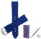 LSLHNMG Silikon Uhrenarmbänder Gebogene Enden Armband Ersatz Band Uhrenarmband Gummi Langlebig Leichte Frauen Männer