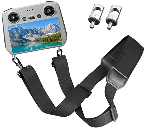 Ainiv Mini 3 Pro RC Smart Controller Gurt High-Grade Nylon geflochtenes Halsband mit CNC Aluminiumlegierungsschraube für DJI Smart Controller/Mini 3 Pro DJI RC/Mavic 3 Cine RC Pro Drone Zubehör
