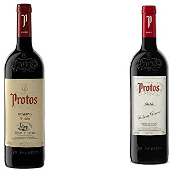 Protos Reserva, Vino Tinto, D.O. Ribera del Duero 75cl & Roble Vino Tinto, Tempranillo, D.O. Ribera del Duero 750ml