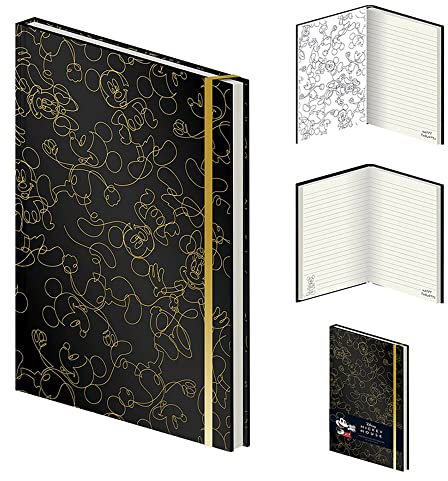 empireposter Disney - Mickey Mouse - Outdoor - Notizbuch A5, Notebook - 15x21 cm