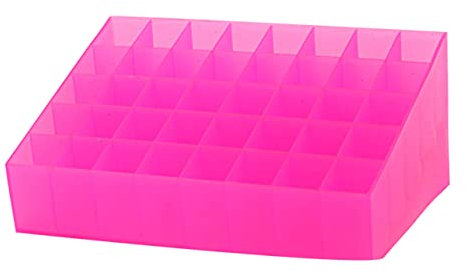 40er Karton Make-up Veranstalter Lipgloss-regal Aus Kunststoff Schminkstifthalter Kosmetik-aufbewahrungsboxen Lippenstift-organizer Für Die Schublade Schmuck Schminkständer