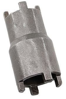 MCHNIC Motorrad Kupplung Demontagewerkzeug Nutmutternschlüssel, Motorrad 20mm 24mm 2 In 1 Kontermutter Kupplung Schlüssel 4 Zapfen Nutmutternschlüssel für CRF50 Z50 XR50 ATC70 CRF70 TRX70 XR70 TRX90