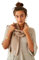 Apikuna® Baby Alpaka Schal mit Fransen für Damen & Herren – Herbst & Winter (180x30cm, Camel) – kuschelig warm und atmungsaktiv, 100% Baby Alpaka Wolle