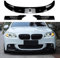 Frontlippe Spoiler für BMW 5 Series F10 F11 M Sport 2011-2017,Auto Frontstoßstange Splitter Lip Spoiler Frontspoiler Protector Kits,A/Black