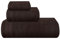 MALLONI HOME Ultra Soft 3er-Pack Baumwoll-Handtuch-Set, enthält a übergroße Badetücher 70 x 140 cm, a Handtücher 40 x 60 cm und a Waschbetten 30 x 30 cm, Braun