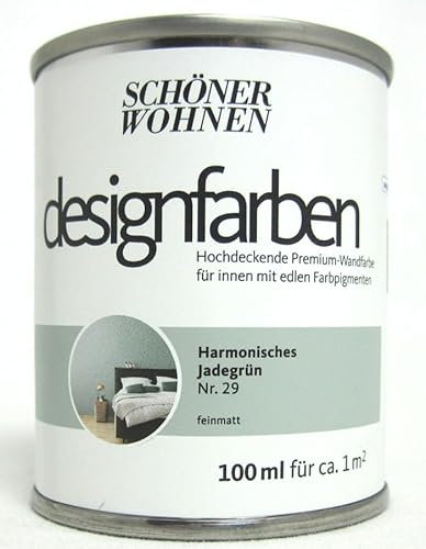 Designfarbe Harmonisches Jadegrün Nr.29 100 ml