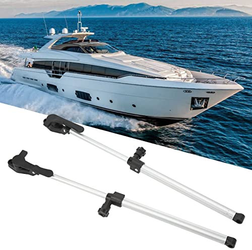 2 Stück Teleskopische Aluminiumlegierung RV Fensterstützstäbe, wohnwagen fensteraussteller, Selbstöffnungs- und Verriegelungsfunktion, wohnwagen ersatzteile Geeignet für Wohnmobile