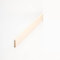 PROVISTON Lot de 5 baguettes de recouvrement en bois massif Abachi, 4 x 22 x 2000 mm, à coller, visser et clouer, plinthes