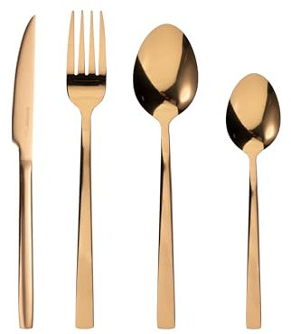 BERGNER BG-45194-CP Besteckset, Edelstahl, Champagner
